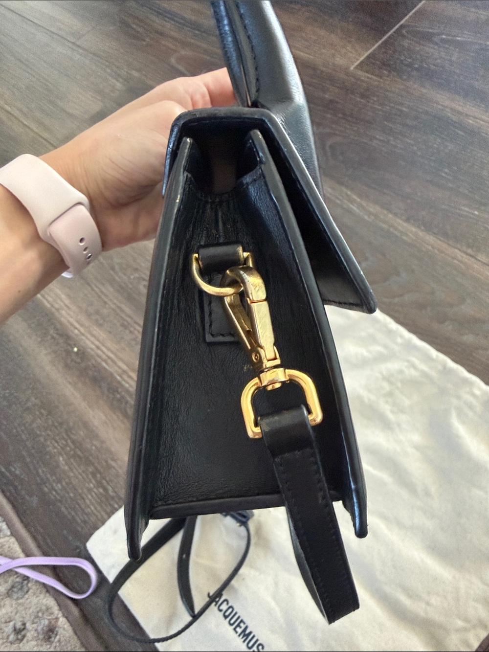 Jacquemus Black Le Chiquito Mini Top-Handle Bag - Picture 5 of 9